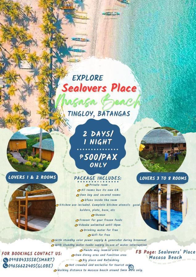 Sealovers' Place Masasa Beach Batangas Ngoại thất bức ảnh